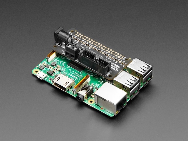 bonnet connected to raspberry pi